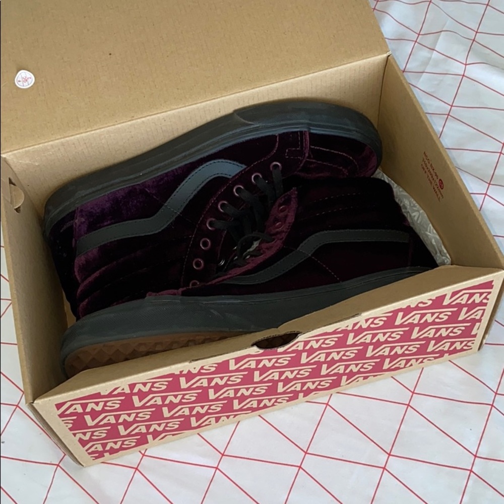 SK8-HI Velvet Vans